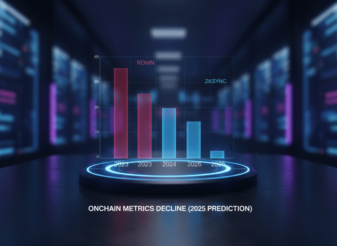 Ronin and ZKsyncโs Onchain Metrics Fell the Most in 2025 Ronin and ZKsyncโs Onchain Metrics Fell the Most in 2025